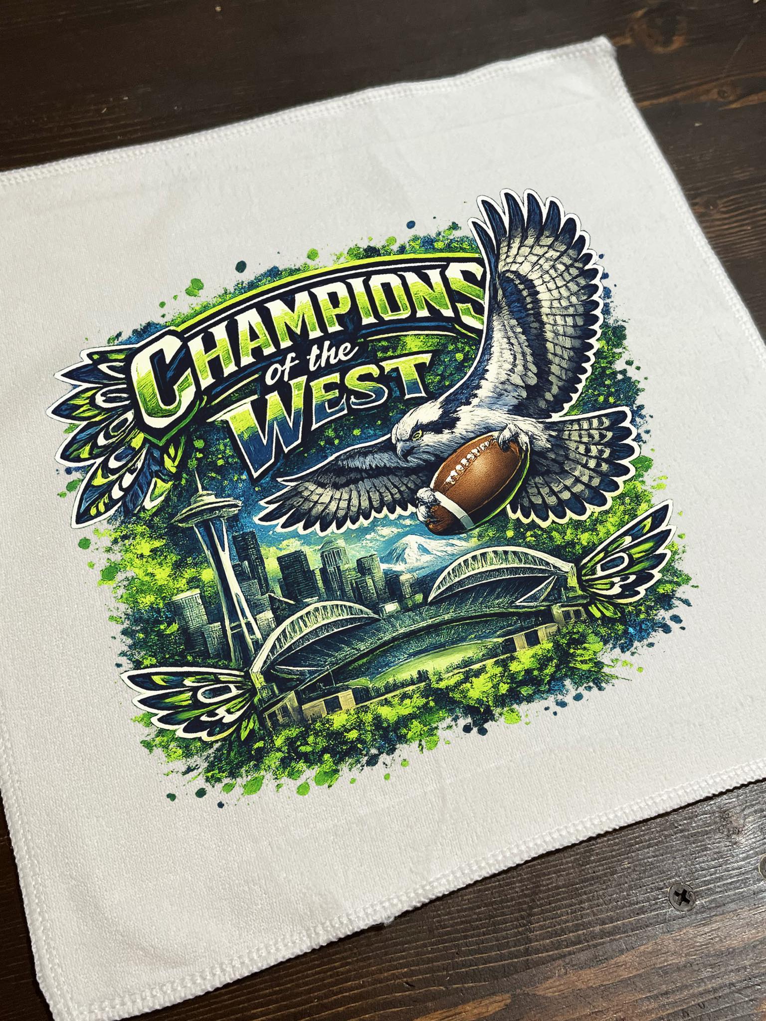 The Champions of the West Rally Towel – Northwest Flexin