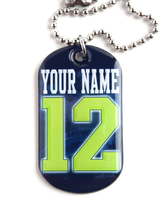 Fan Tag Necklace