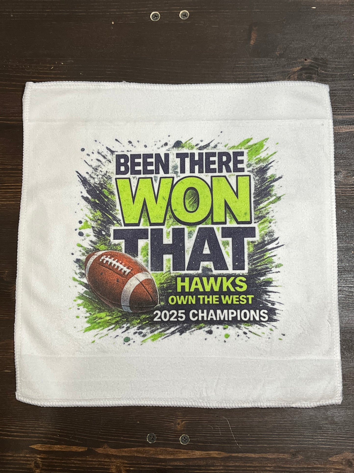 HAWKS OWN THE WEST Rally Towel