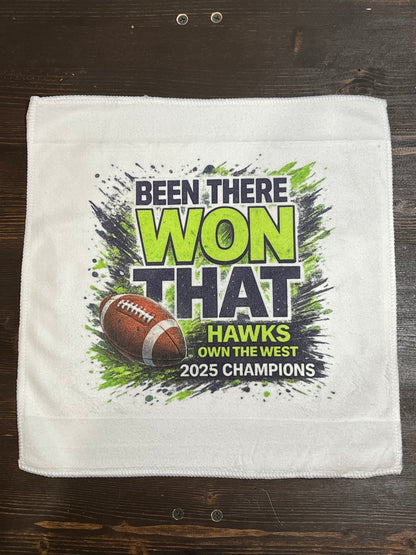 HAWKS OWN THE WEST Rally Towel