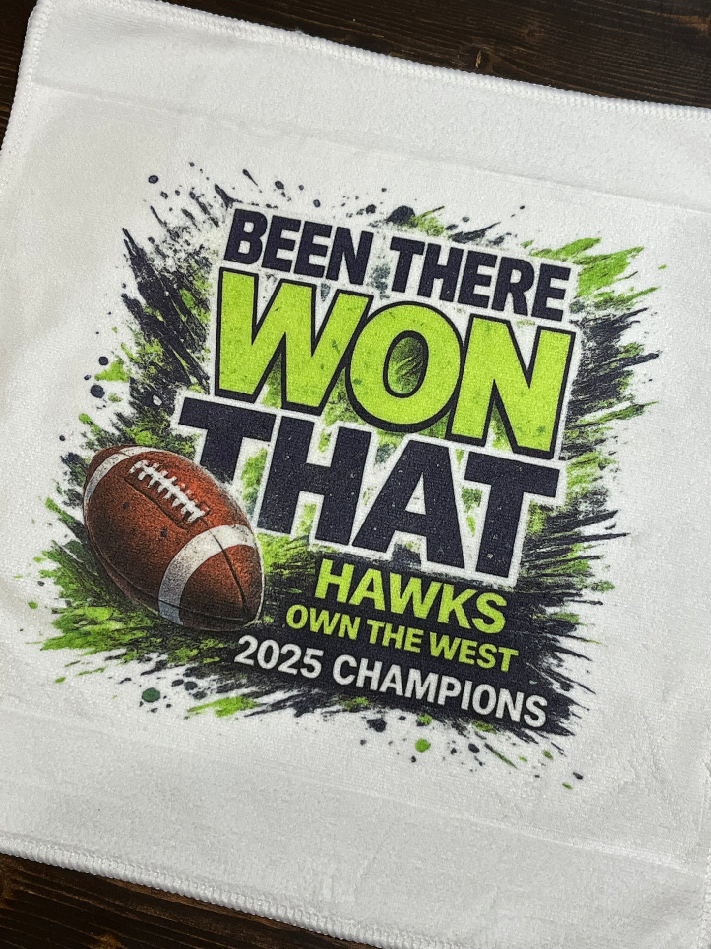 HAWKS OWN THE WEST Rally Towel