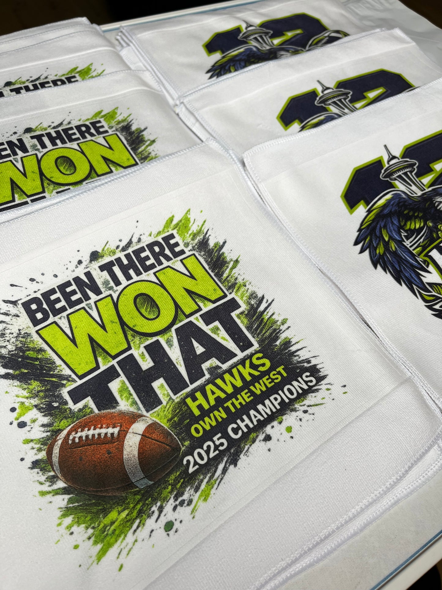 HAWKS OWN THE WEST Rally Towel