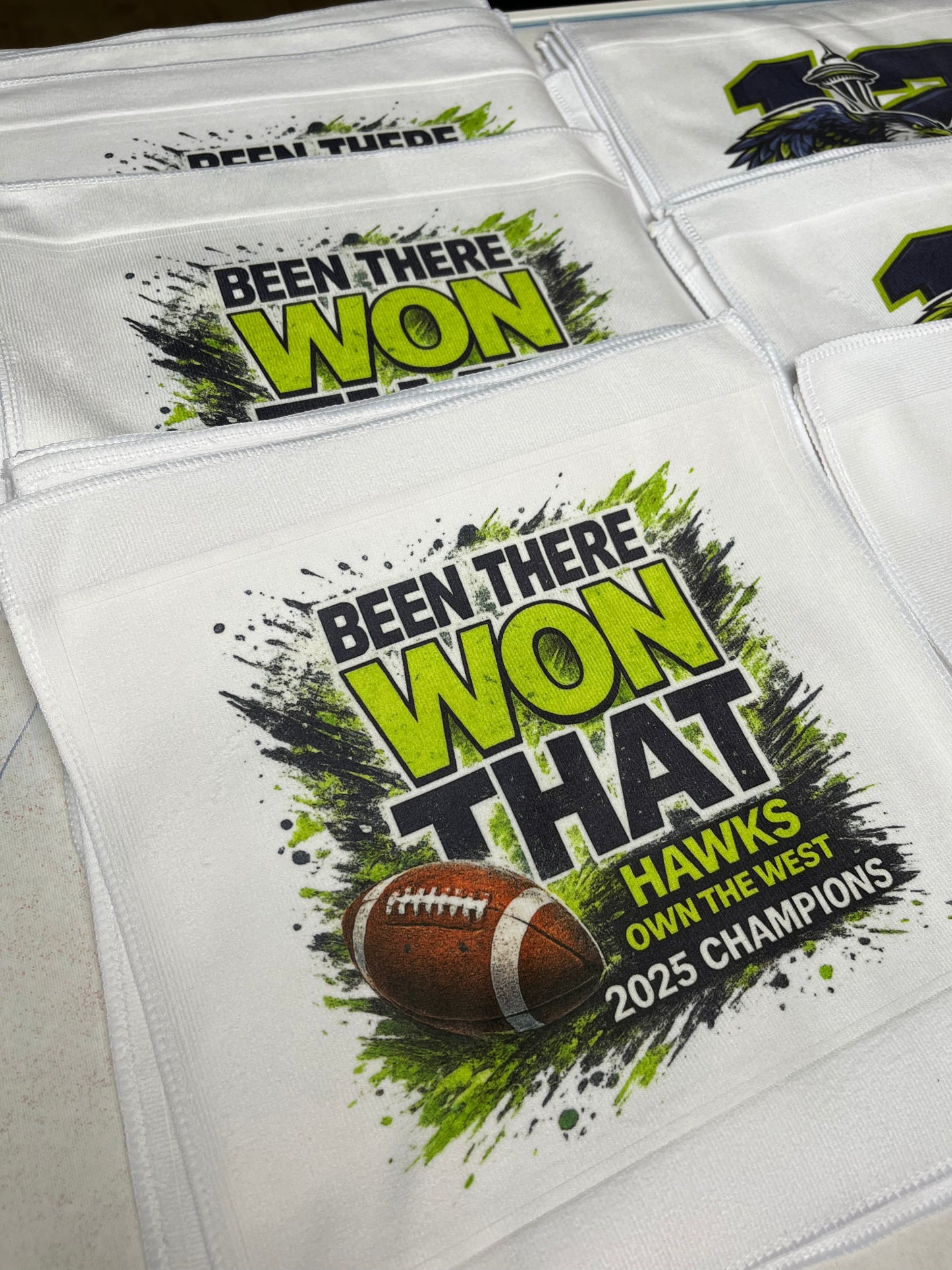 HAWKS OWN THE WEST Rally Towel