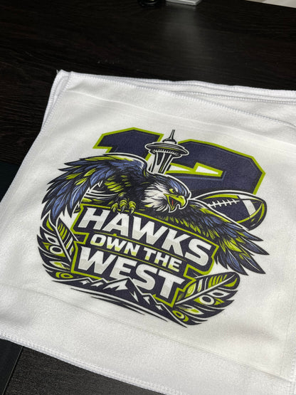 Rally Towel HAWKS OWN THE WEST